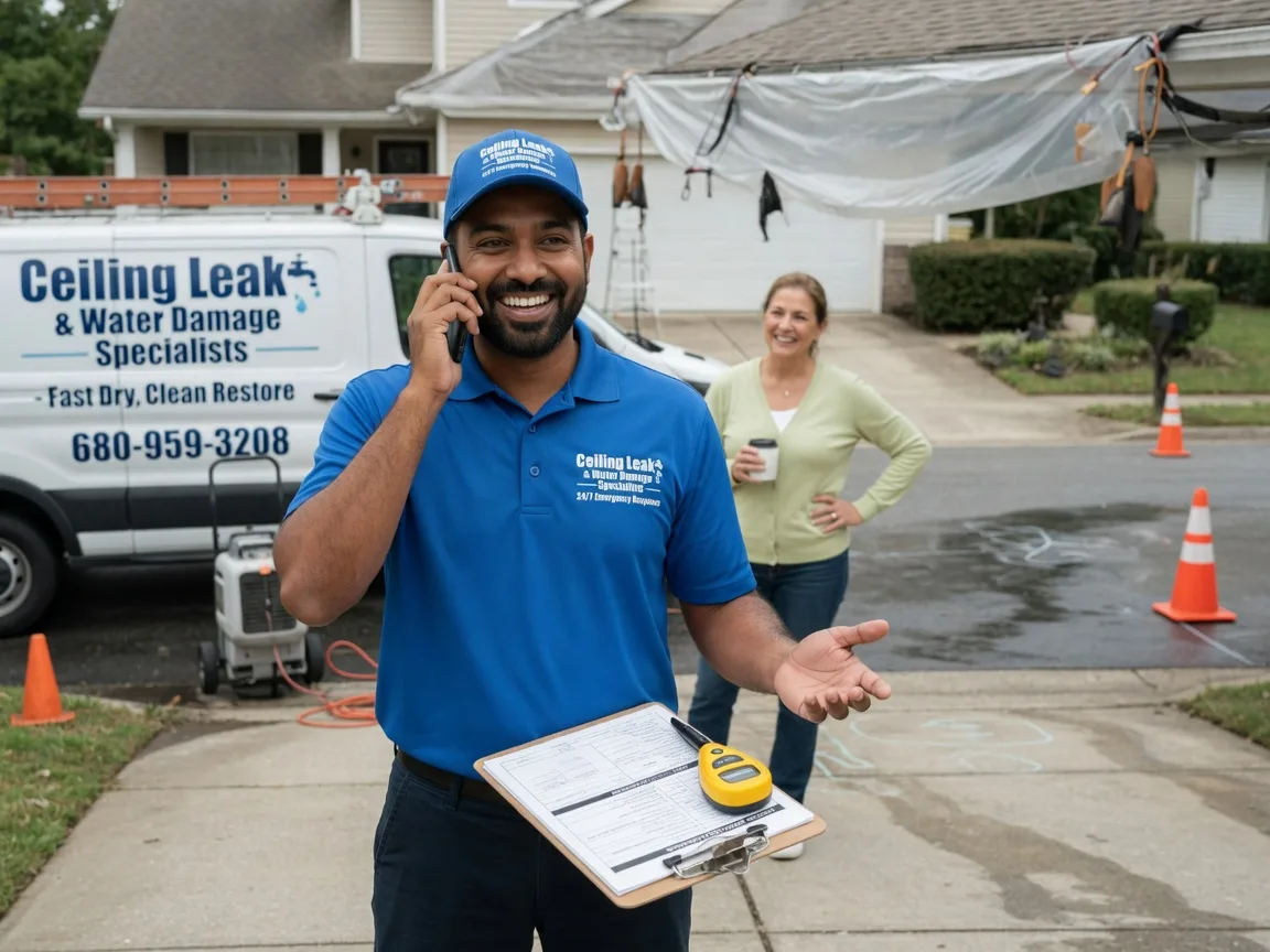 Ceiling Leak Cleanup Bridgman, MI FAQs